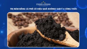 trị nám bằng cà phê