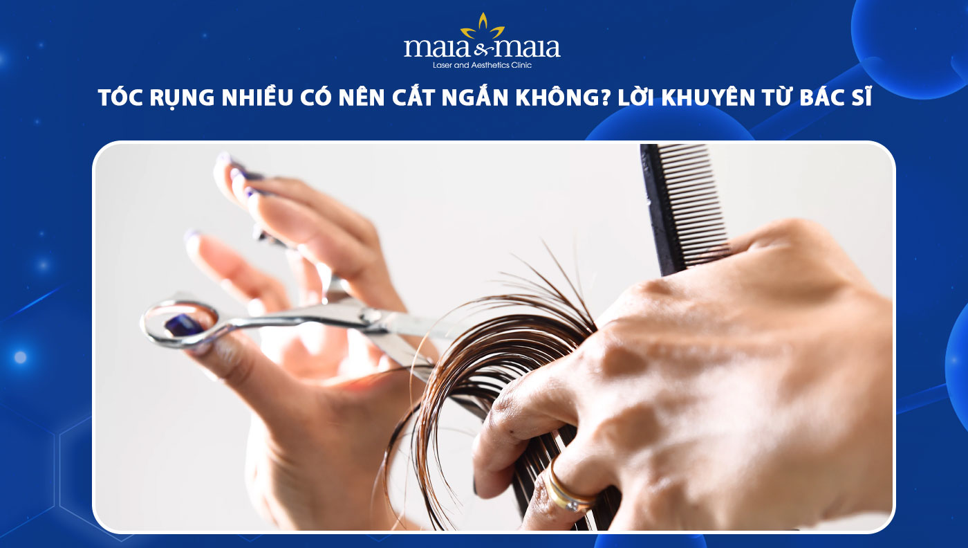 tóc rụng nhiều có nên cắt