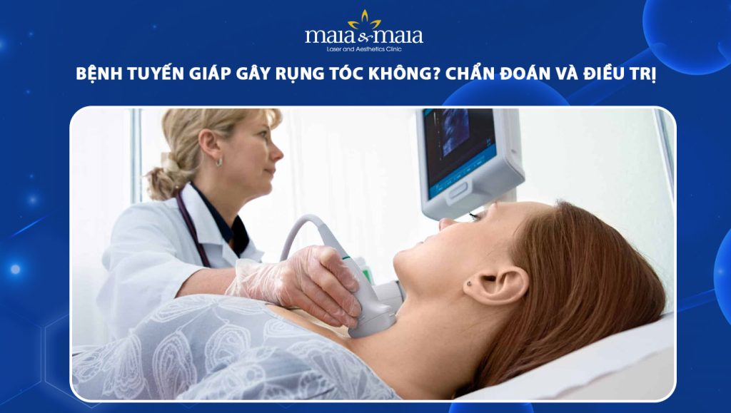 tuyến giáp gây rụng tóc