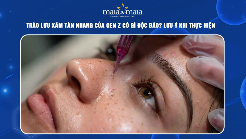 xăm tàn nhang